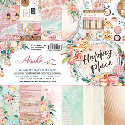 Asuka Studio Memory Place Happy Place Designpapier - Paper Pack